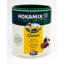 HOKAMIX 30 CLASSIC 800 g. Unikalaus Augalinio Mišinio Miltai Visų Šunų Sveikatai Palaikyti