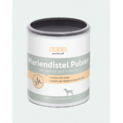 GRAU Milk Thistle Powder -  Margainių Sėklų Miltelia Šunims