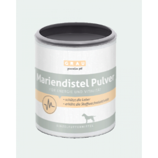 GRAU Milk Thistle Powder -  Margainių Sėklų Miltelia Šunims