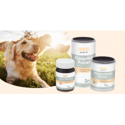 GRAU Milk Thistle Powder -  Margainių Sėklų Miltelia Šunims